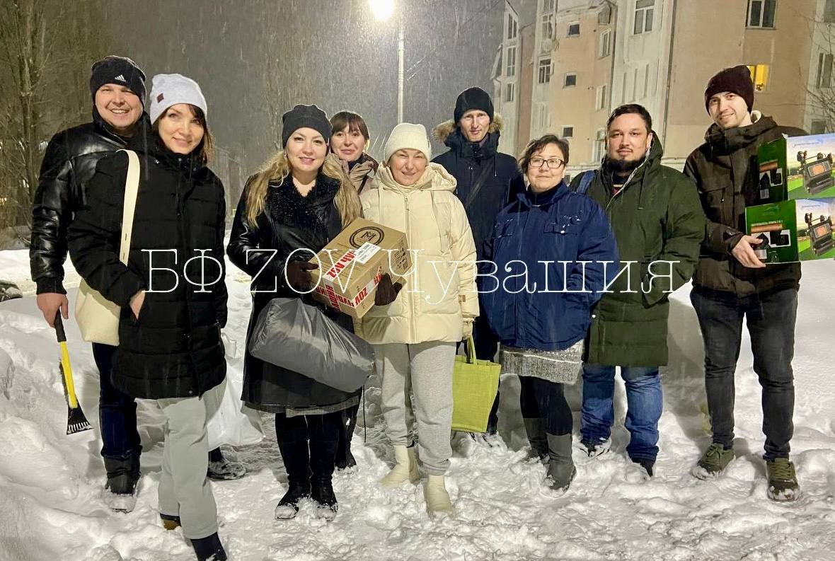 Подготовка к гуманитарному рейсу №27